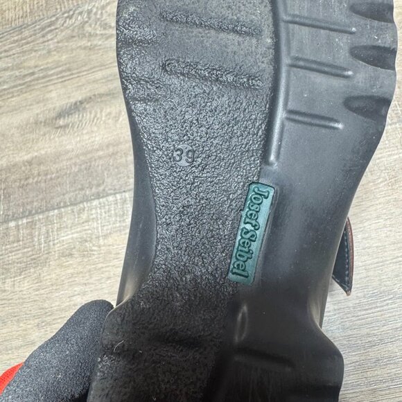 Josef Seibel Brown Leather Straps Slide Sandal Women's Size EU 39 - Picture 5 of 7